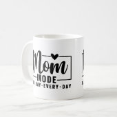Mama-Modus Kaffee Tasse Muttertagsgeschenk (Vorderseite Links)