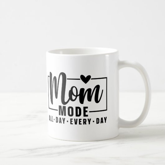 Mama-Modus Kaffee Tasse Muttertagsgeschenk (Rechts)