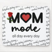 Mama-Modus-Tagesdecke-Mauspad Mousepad (Vorne)