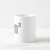 Mama Mom2 exponential quadriert Kaffeetasse (Mittel)