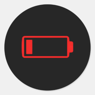 Mama Mommy Low Battery Energy Family Muttertag Runder Aufkleber