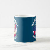 Mama Mommy Mama Bruh Rosie US Flag Mutter Kaffeetasse (Mittel)