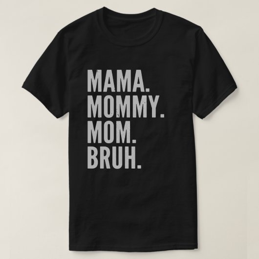 Mama Mommy Mom Bruh Light Pullover (Design vorne)