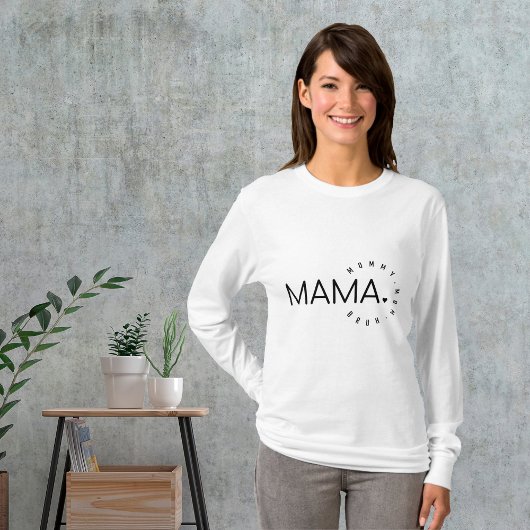 Mama Mommy Mom Bruh T-Shirt