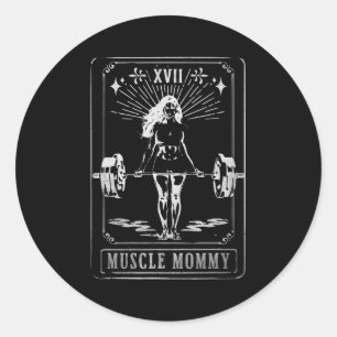 Mama Mommy Tarot Card Mama Happy Mother Day Mama L Runder Aufkleber