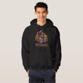 Mama Momsaurus Dinosaurier Mama Rex Hoodie (Vorne ganz)