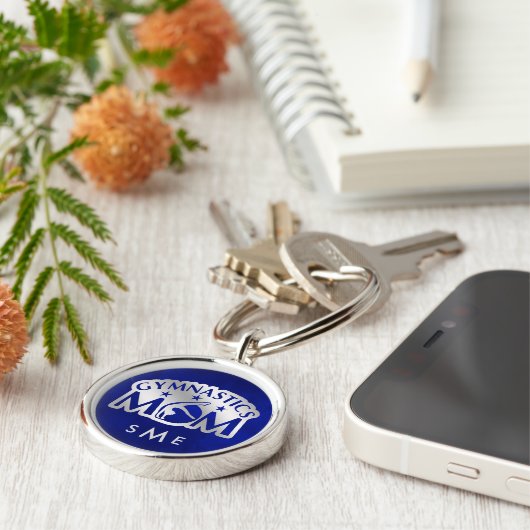 Mama Monogram Schlüsselanhänger (Seite)