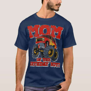 Mama Monster Truck Geburtstag T-Shirt