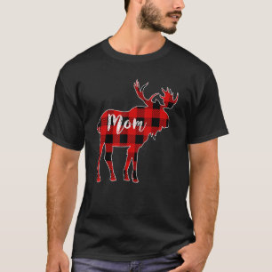 Mama Moose Red Buffalo Kariert Matching Family Chr T-Shirt