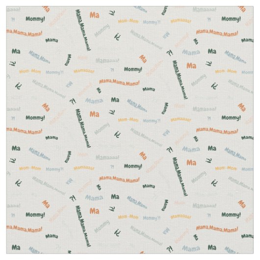 Mama mother best mom stoff (Nahaufnahme)