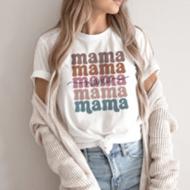 Mama Mother Day Retro T-Shirt