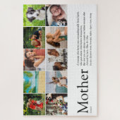 Mama Mother Definition Family Foto Collage Puzzle (Vertikal)