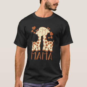 Mama Mothers Day Süße Tier Mama Mama M T-Shirt