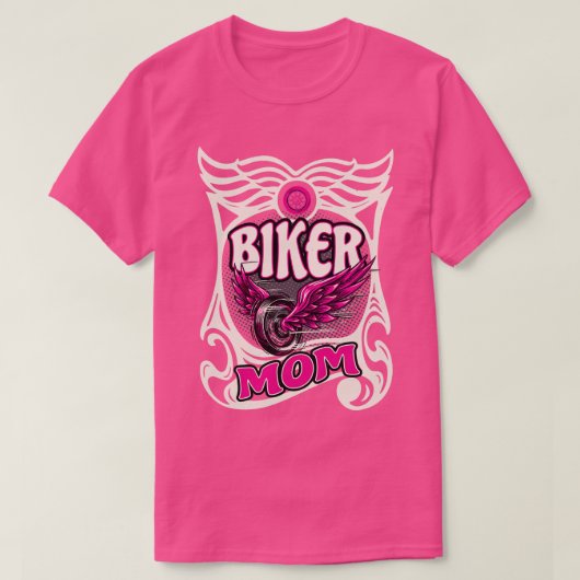 Mama Motorrad Mutter Frauen T-Shirt (Design vorne)