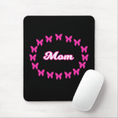 Mama MOUSEPAD mit Niedlich rosa Schmetterlingen (Mit Mouse)