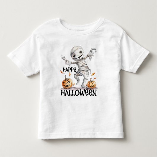 Mama Moves - Ein Halloween-Hallo in Wraps Kleinkind T-shirt (Vorderseite)