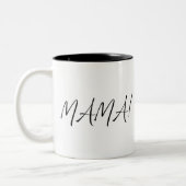 MAMA! Mug Zweifarbige Tasse (Links)