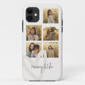 Mama Multi-Foto Creme elegant stilvoll Case-Mate iPhone Hülle (Rückseite)