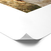 Mama Multi-Foto Creme elegant stilvoll Poster (Ecke)