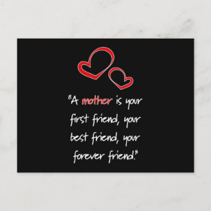 Mama Mummy Mother's Day Liebe Mother Funny Gift Id Postkarte