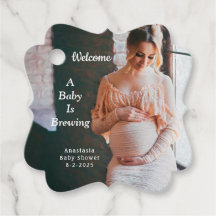 Mama Mutter Baby Brauen Babydusche personalisieren