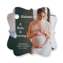 Mama Mutter Baby Brauen Babydusche personalisieren