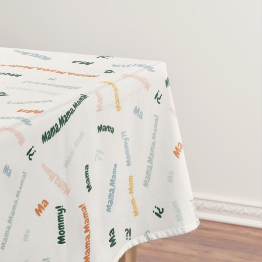Mama Mutter beste Mom Tischdecke (Beispiel)