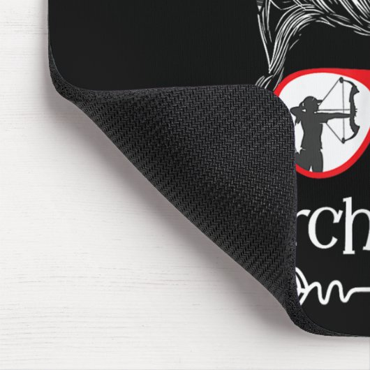 Mama - Mütter Day Bowhunter Archer Bowman Bows Mousepad (Ecke)