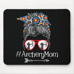 Mama - Mütter Day Bowhunter Archer Bowman Bows Mousepad