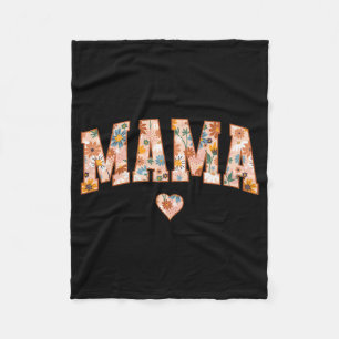 Mama Mütter Day Gardener Mama Blume Niedlich Fleecedecke