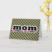 MAMA MUTTER DER MUTTER-TAGESKARTE KARTE (Gelbe Blume)