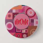 MAMA, MUTTER, FRAUEN, GEBURTSTAG, GESCHENKE SILVER BUTTON (Vorderseite)