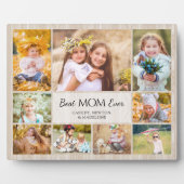 Mama Mutter Kinder Foto Collage Fotoplatte (Vorderseite)