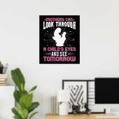 Mama - Mütter können morgen sehen Poster (Heimbüro)