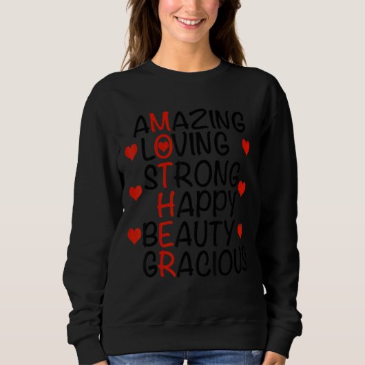 Mama Mutter Mutter Muttersprache Mommy Phantastisc Sweatshirt (Vorderseite)