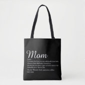 Mama, Mutter, Muttersprache Definition Skript am b Tasche (Vorderseite)