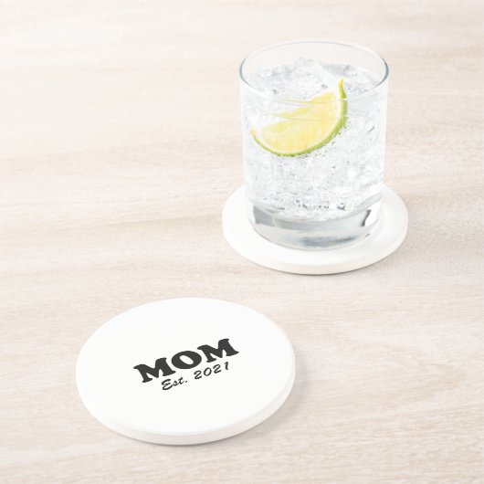 Mama, Mütter, Muttertag, Geburtstagsgeschenk Getränkeuntersetzer (Seite)