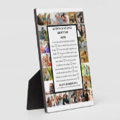 Mama | Mütter Tag 22 FotoCollage Fotoplatte (Seite)