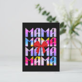 Mama Mütter Tagesgeschenk für Mama Postkarte (Stehend Vorderseite)