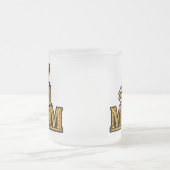 Mama-Mutter-Tagesgeschenke der Nr.-eine Mattglastasse (Mittel)