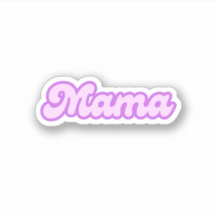 Mama Mutter, werdende Mutter Aufkleber