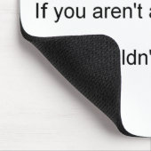 Mama Muttertag des Hundes Mousepad (Ecke)