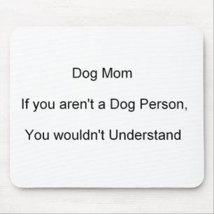 Mama Muttertag des Hundes Mousepad
