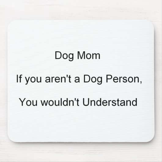 Mama Muttertag des Hundes Mousepad (Vorne)