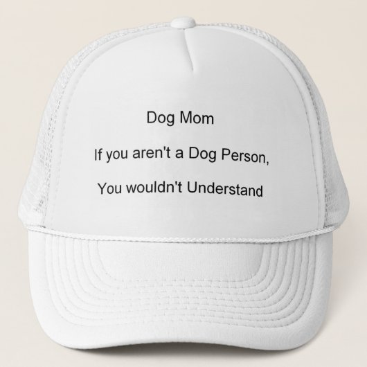 Mama Muttertag des Hundes Truckerkappe (Vorderseite)