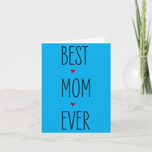 Mama Muttertag Geburtstag Danke Lustiger Spruch Karte (Vorderseite)