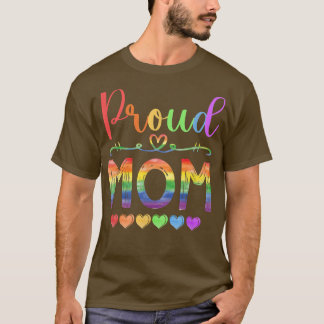 Mama-Muttertag LGBTQ-Regenbogenflagge Gay Prid T-Shirt