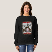 Mama Muttertag Teeball Mama Leopard 4 Sweatshirt (Vorne ganz)