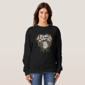 Mama Muttertag Teeball Mama Leopard 5 Sweatshirt (Vorne ganz)