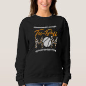 Mama Muttertag Teeball Mama Leopard Sweatshirt (Vorderseite)